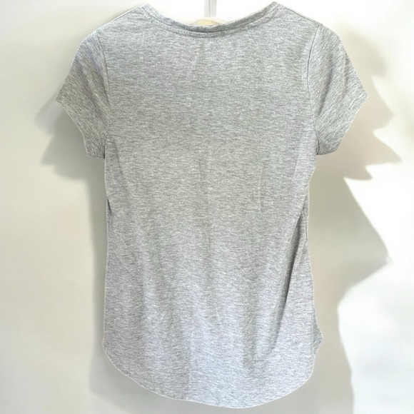 Apt. 9 Women's It Takes Two To Make A Day Go Right Coffee & Wine Gray Shirt XS - Picture 2 of 3